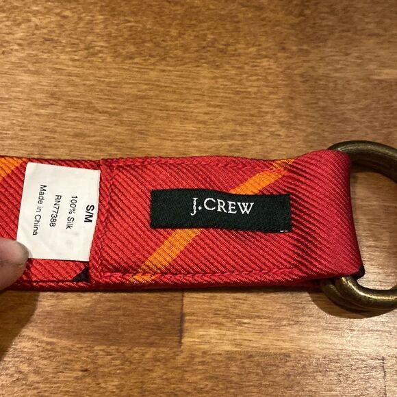 Bundle of 3 J. Crew Vintage Fabric Adjustable Belts - Picture 2 of 8